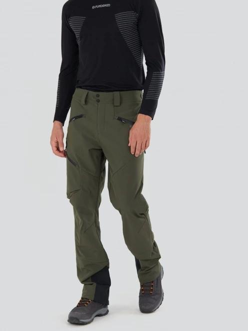 Fundango Rob Softshell Pants férfi softshell nadrág zöld színben 5