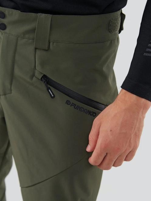 Fundango Rob Softshell Pants férfi softshell nadrág zöld színben 6