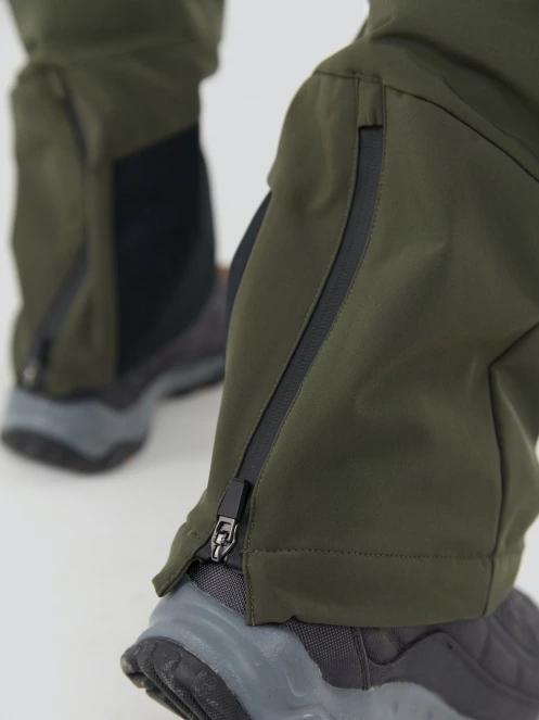 Fundango Rob Softshell Pants férfi softshell nadrág zöld színben 8