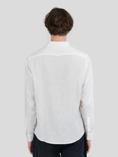 Fundango Ronan Shirt férfi hosszú ujjú ing fehér színben 3