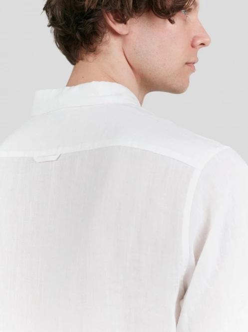 Fundango Ronan Shirt férfi hosszú ujjú ing fehér színben 7