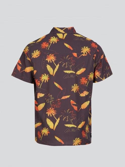Fundango Chase Shirt férfi rövid ujjú ing sötétkék színben 9