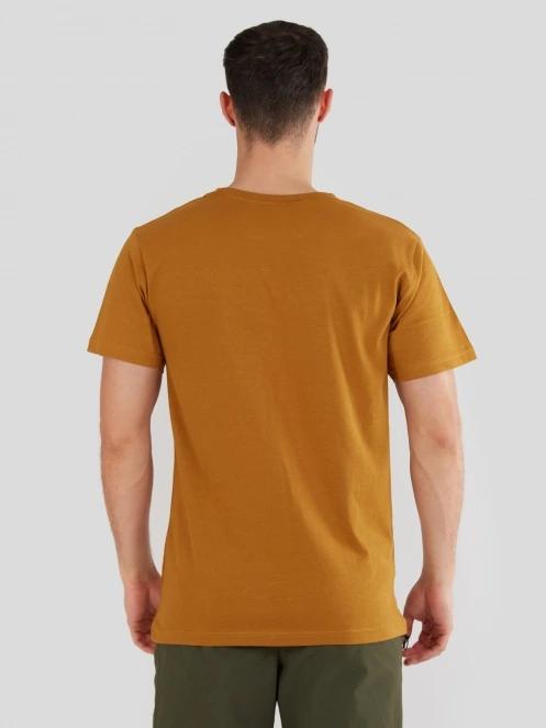 Fundango Legend T-shirt férfi rövid ujjú póló sárga színben 3
