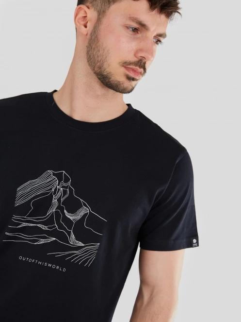 Fundango Legend T-shirt férfi rövid ujjú póló fekete színben 5