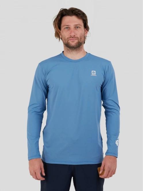 Fundango Manado Long II Rashguard férfi hosszú ujjú lycra kék színben 2
