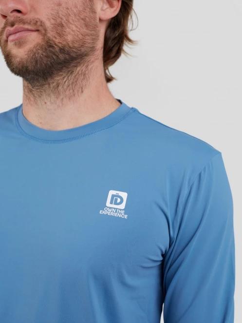 Fundango Manado Long II Rashguard férfi hosszú ujjú lycra kék színben 6