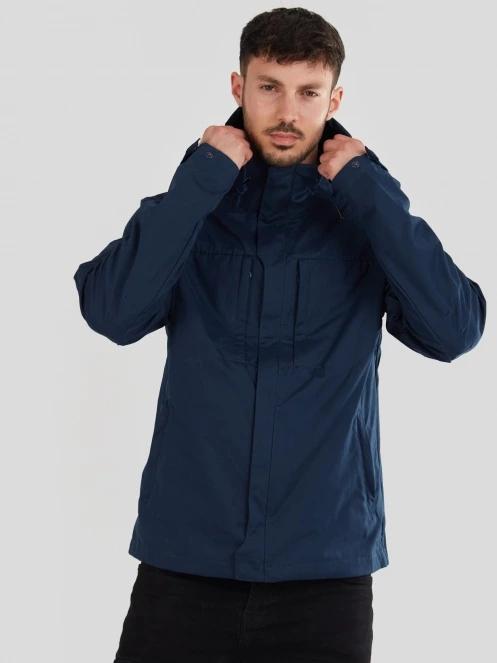 Fundango Managa jacket férfi átmeneti kabát sötétkék színben 2