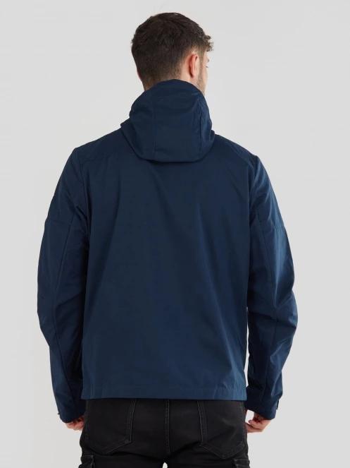 Fundango Managa jacket férfi átmeneti kabát sötétkék színben 3