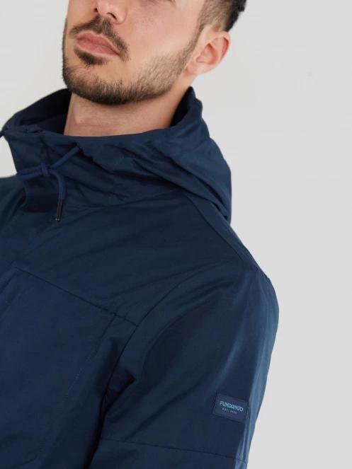 Fundango Managa jacket férfi átmeneti kabát sötétkék színben 6