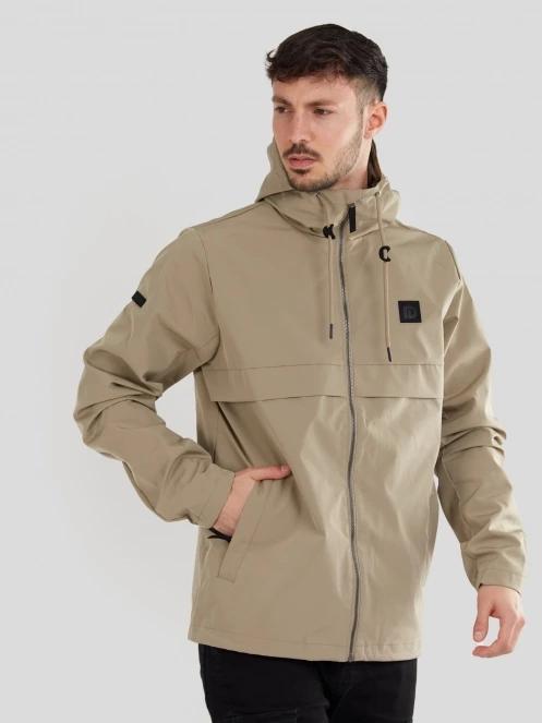Fundango Clayton Casual Jacket férfi átmeneti kabát homok színben 2