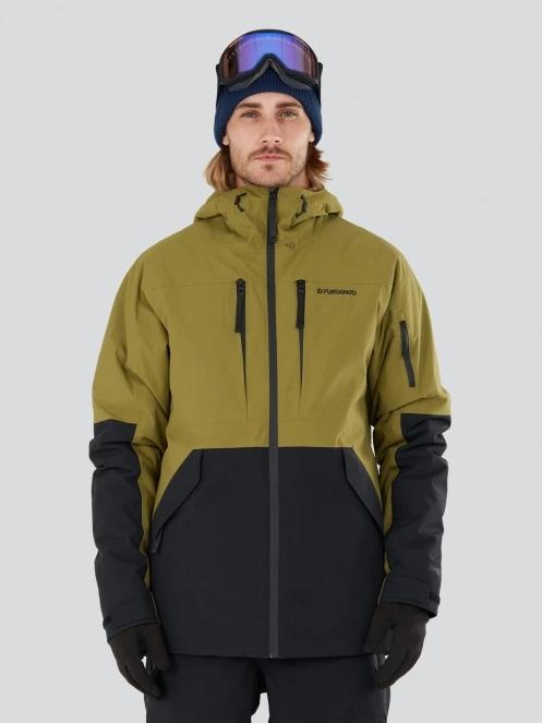 Fundango Baily ECO Allmountain Jacket férfi síkabát zöld színben 2