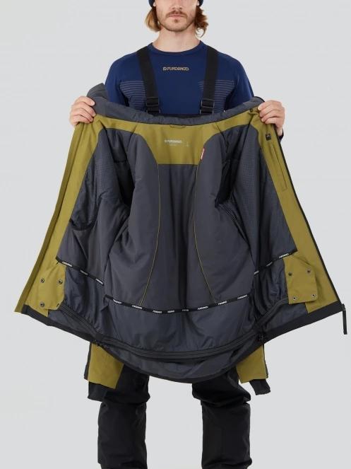 Fundango Baily ECO Allmountain Jacket férfi síkabát zöld színben 5