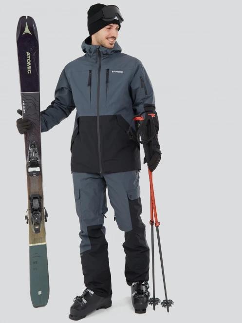 Fundango Baily ECO Allmountain Jacket férfi síkabát szürke színben 4