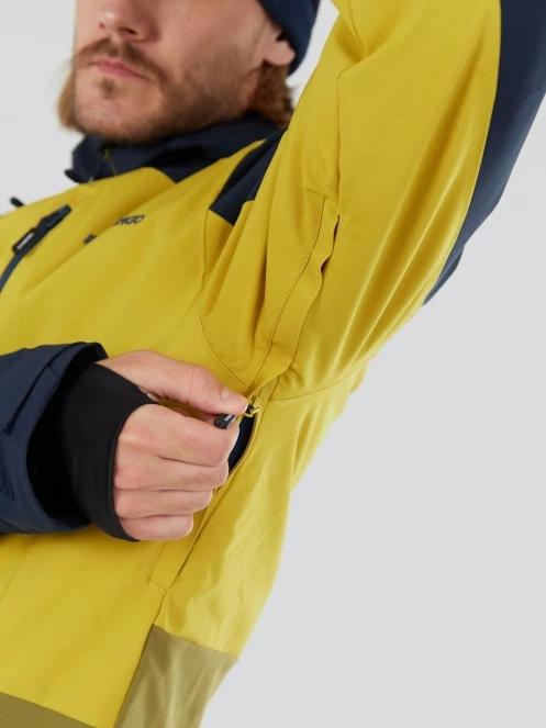 Fundango Atlas Allmountain Jacket férfi síkabát sárga színben 7