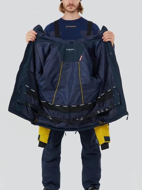 Fundango Orion Padded Jacket férfi síkabát sárga színben 6