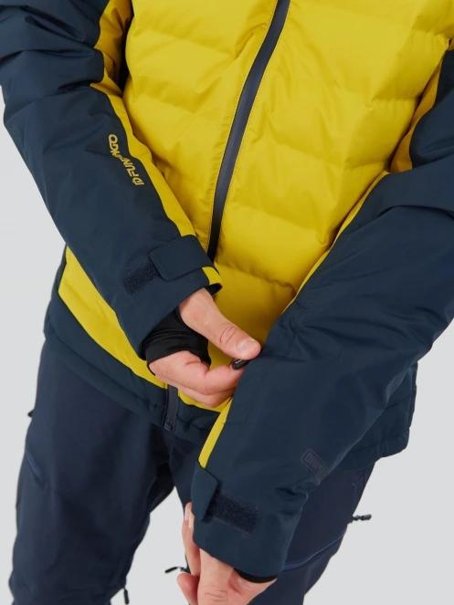 Fundango Orion Padded Jacket férfi síkabát sárga színben 8