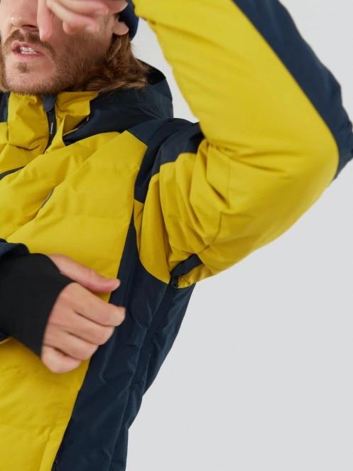 Fundango Orion Padded Jacket férfi síkabát sárga színben 9