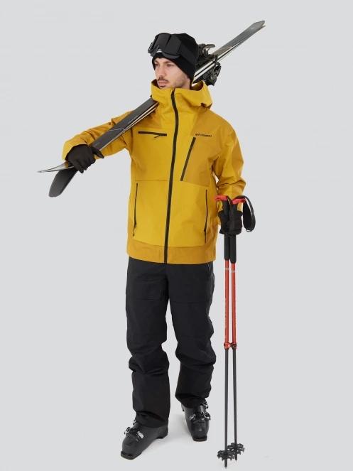 Fundango Manota 3L Shell Jacket férfi síkabát sárga színben 2