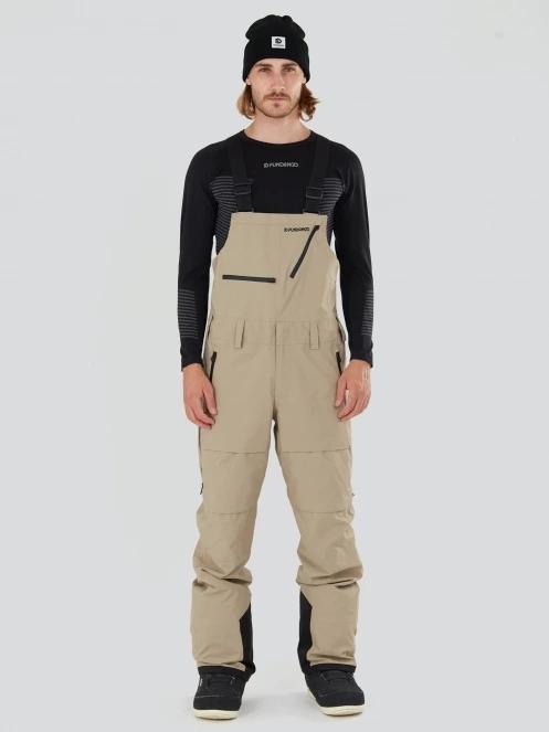 Fundango Benton 3L Bib Pants férfi sínadrág homok színben 2