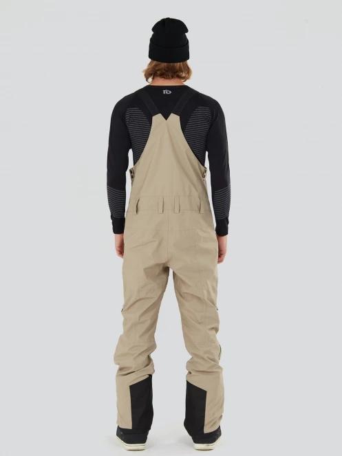 Fundango Benton 3L Bib Pants férfi sínadrág homok színben 3