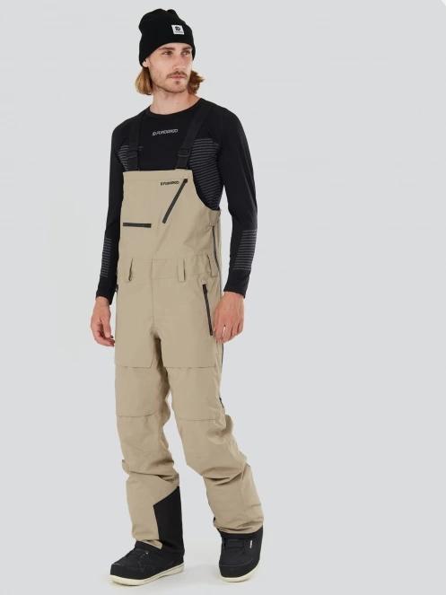 Fundango Benton 3L Bib Pants férfi sínadrág homok színben 5