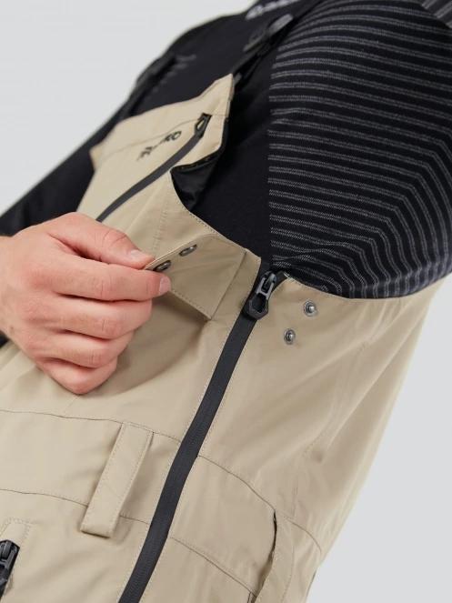 Fundango Benton 3L Bib Pants férfi sínadrág homok színben 10