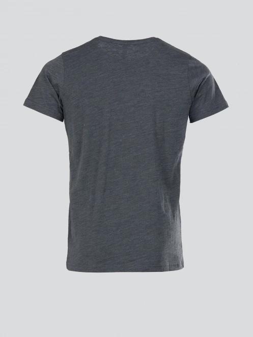 Fundango Jaggy Structured T-shirt férfi rövid ujjú póló szürke színben 9