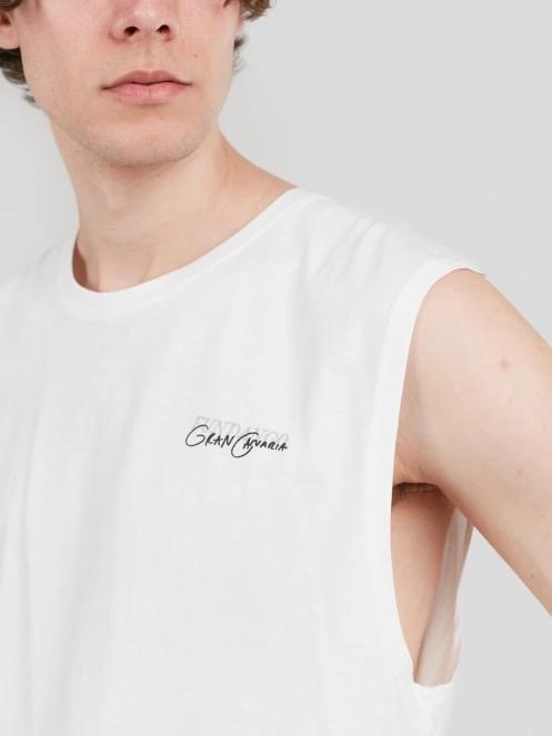 Fundango Alon Surf Tank-T férfi atléta fehér színben 5