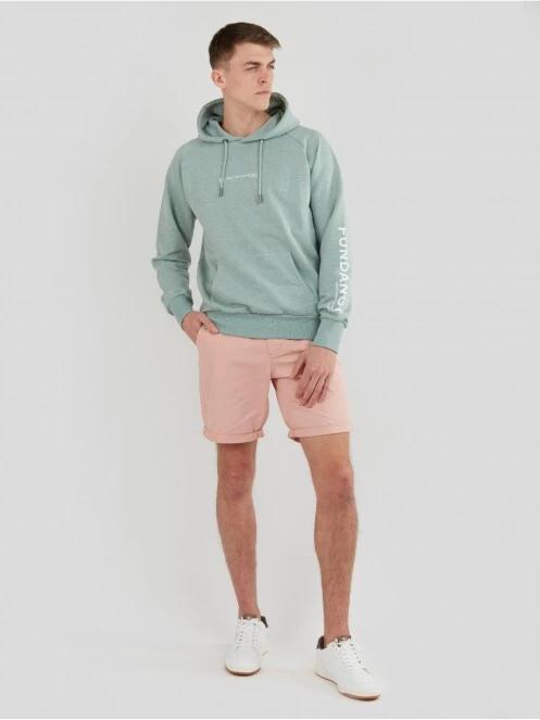 Fundango Talis Hooded Sweatshirt férfi kapucnis pulóver zöld színben 5