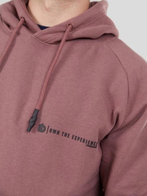 Fundango Talis Hooded Sweatshirt férfi pulóver lila színben 5