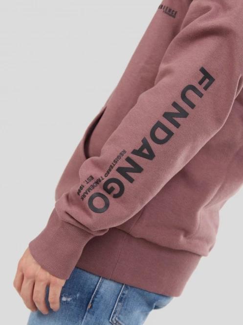 Fundango Talis Hooded Sweatshirt férfi pulóver lila színben 6