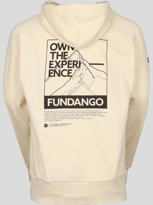 Fundango Talis Hooded Sweatshirt férfi pulóver homok színben 10