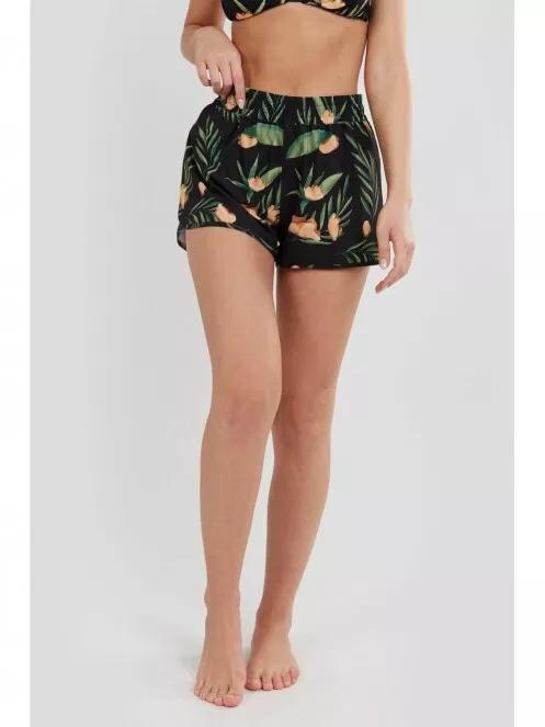 Fundango Elderberry Boardshort női boardshort multikolor színben 2