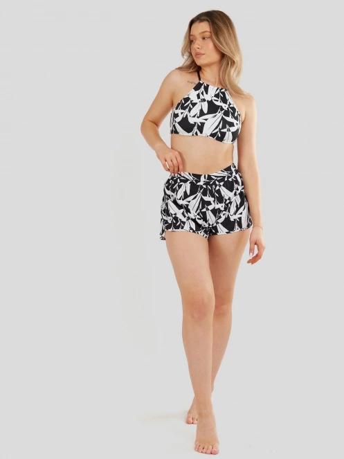 Fundango Elderberry Boardshort női beach short fekete színben 5