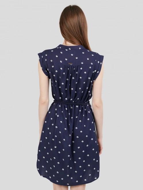 Fundango Mona Dress női ruha sötétkék színben 3