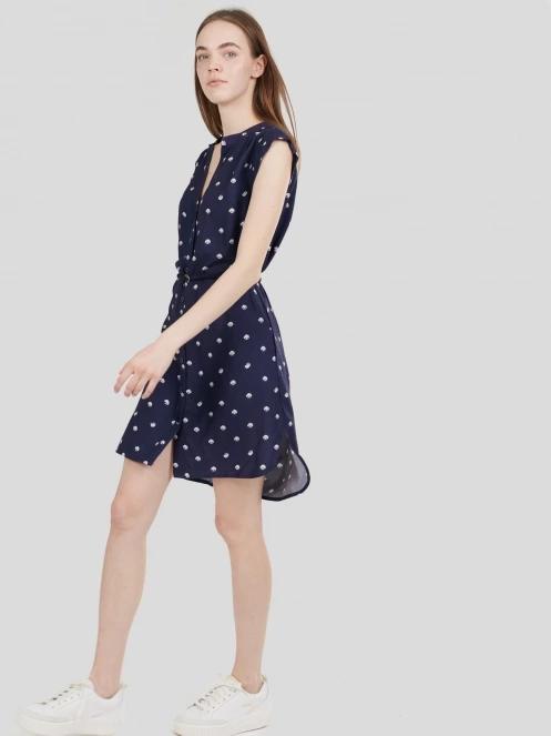 Fundango Mona Dress női ruha sötétkék színben 5