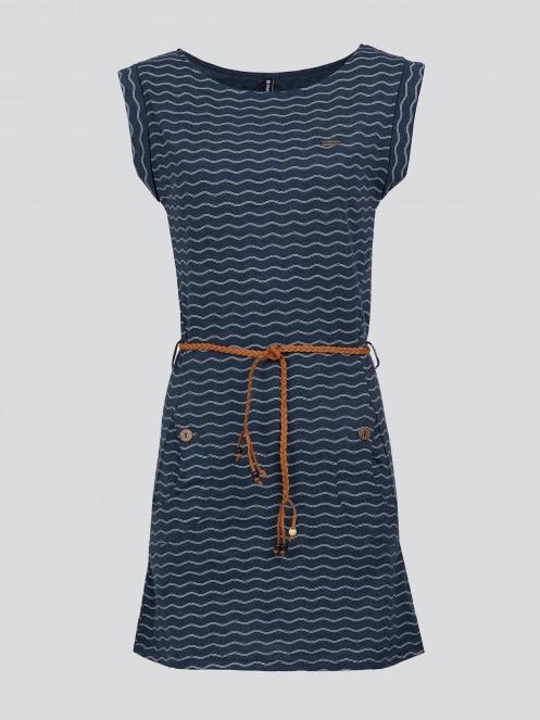 Fundango Sagitta Dress női ruha sötétkék színben 8