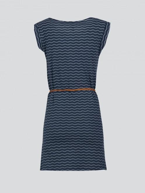 Fundango Sagitta Dress női ruha sötétkék színben 9