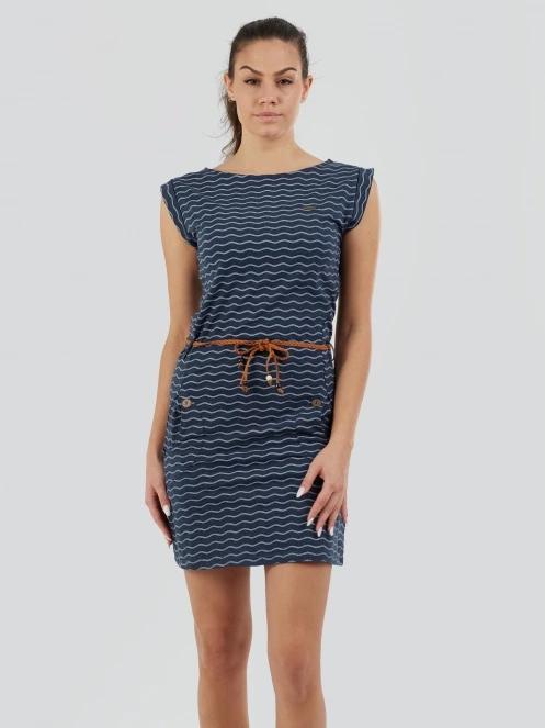 Fundango Sagitta Dress női ruha sötétkék színben 2