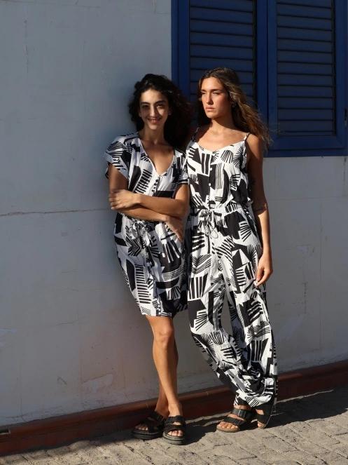 Fundango Alisha Jumpsuit női overál fekete színben 8