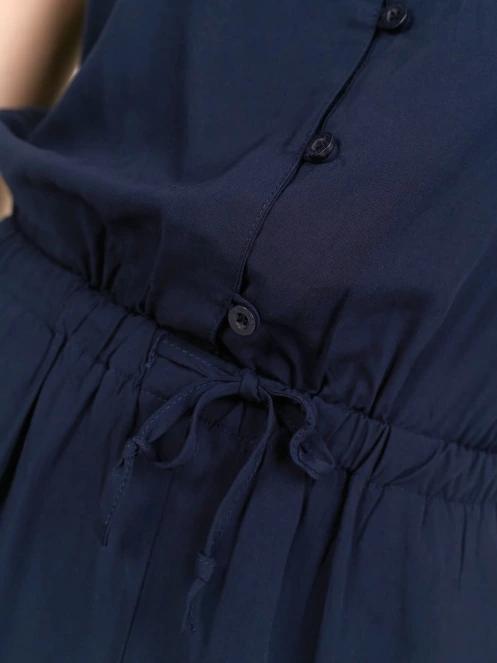 Fundango Alisha Jumpsuit női overál sötétkék színben 7