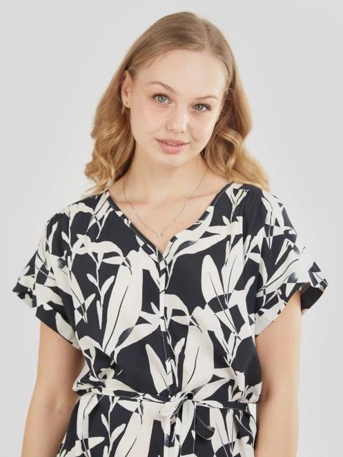 Fundango Palmetta Dress női ruha fekete színben 6
