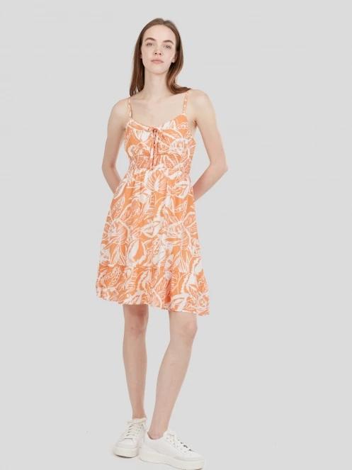 Fundango Sarah II Dress női ruha narancssárga színben 4