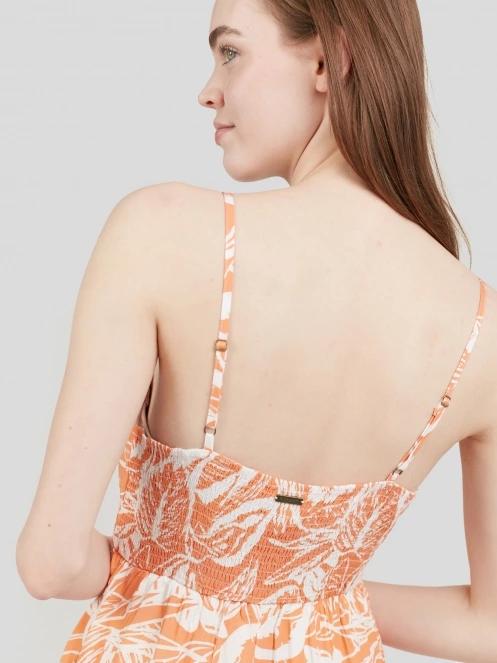 Fundango Sarah II Dress női ruha narancssárga színben 6