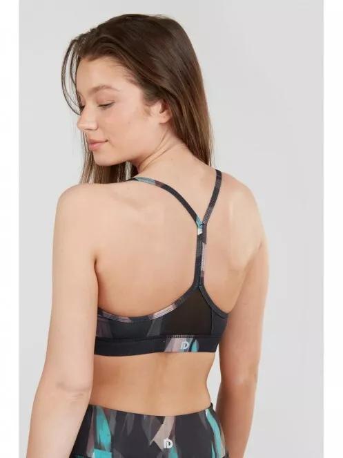 Fundango Cane Mid Support Sportbra női sportmelltartó multikolor színben 3