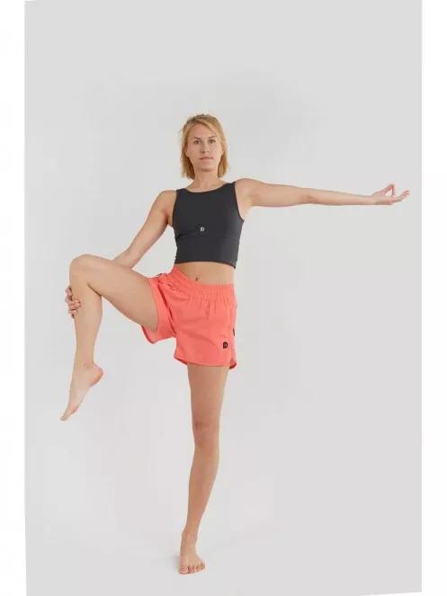 Fundango Croft Long Line Sportbra női sportmelltartó szürke színben 5