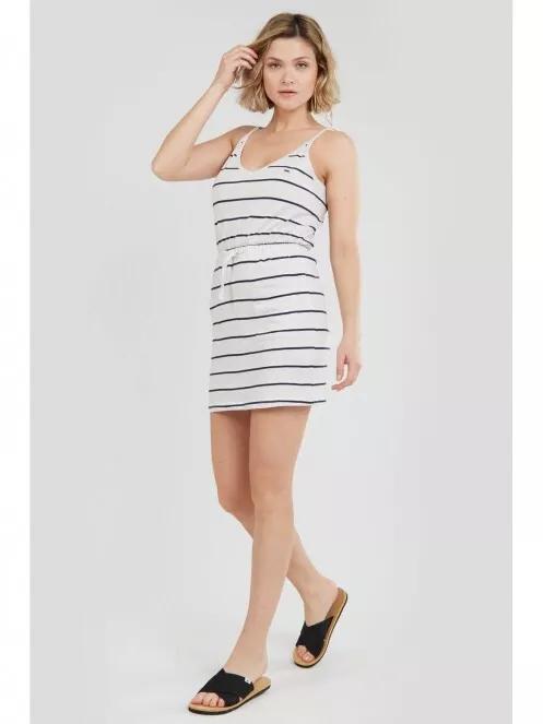 Fundango Anabel Dress női nyári ruha fehér színben 5