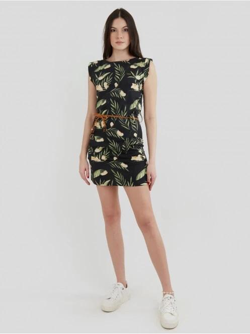 Fundango Sagitta Dress női ruha multikolor színben 4
