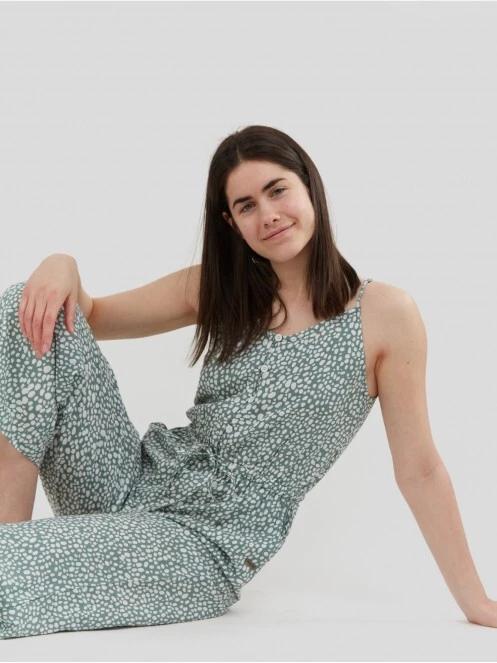 Fundango Alisha Jumpsuit női ruha zöld színben 6