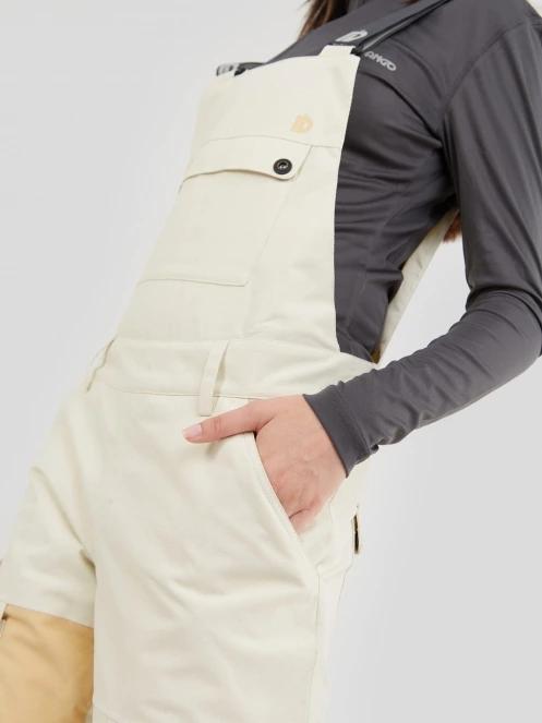 Fundango Sakura Bib Pants női sínadrág sárga színben 7